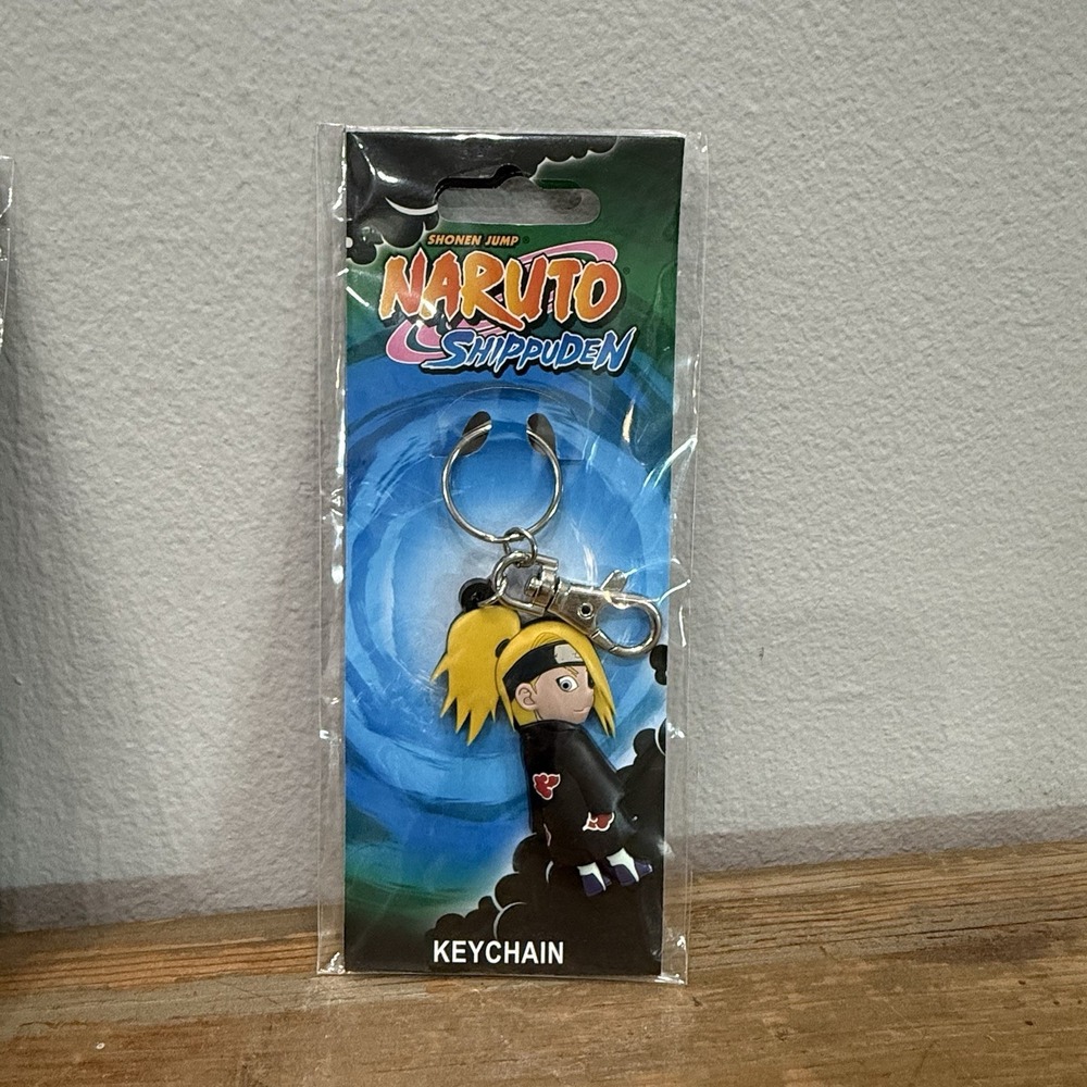 NEW Naruto Shippuden Chibi Deidara PVC Keychain GE Animation Shonen Jump Sealed